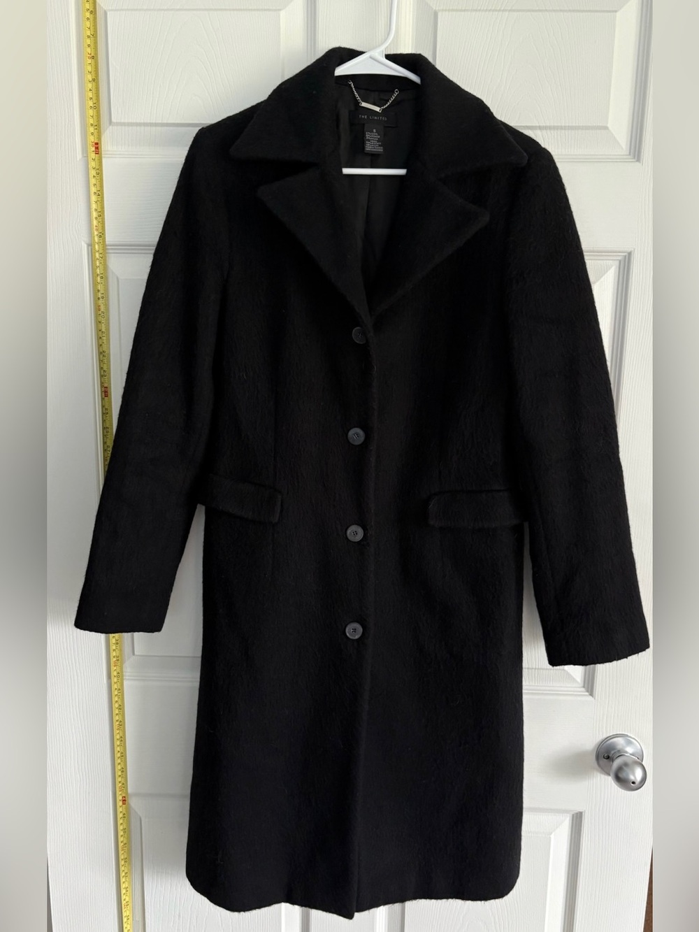The Limited Classic Black Women's Long Coat